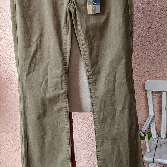 NWT Epic Studio olive color ladies pants - Picture 13 of 16